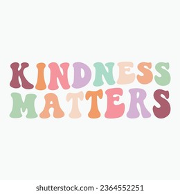 Kindness Matters retro t shirt