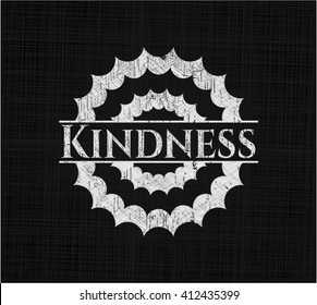 Kindness on blackboard