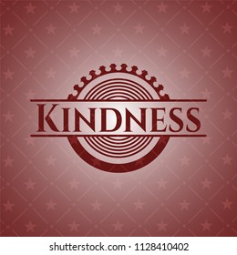 Kindness red emblem