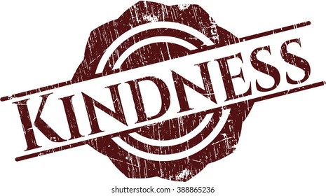 Kindness rubber texture