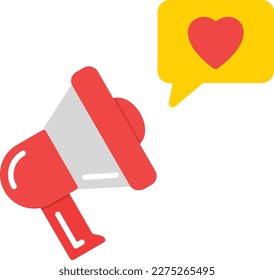 Kindness Vector Icon Flat Style
