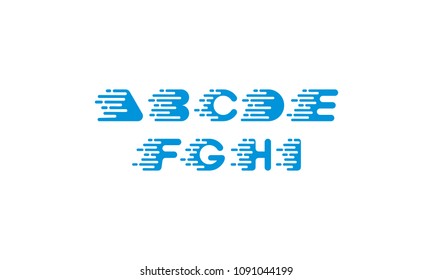 kinds of letters speed logo