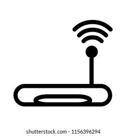 Kinds of router related signal icon