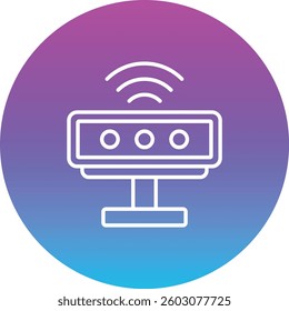 Kinect vector icon. Can be used for printing, mobile and web applications.