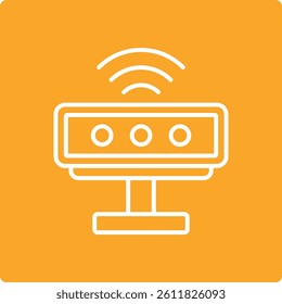 Kinect vector icon. Can be used for printing, mobile and web applications.