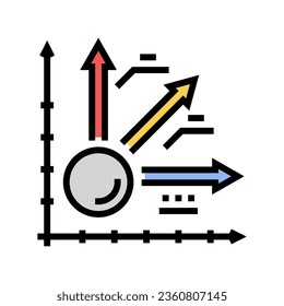 kinematics theory mechanical engineer color icon vector. kinematics theory mechanical engineer sign. isolated symbol illustration