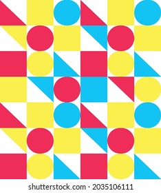 kinetic art colored vibrant pattern
