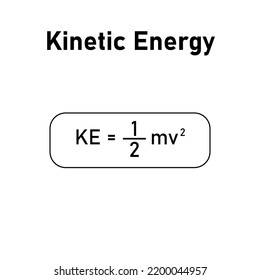 kinetic energy formula in physics