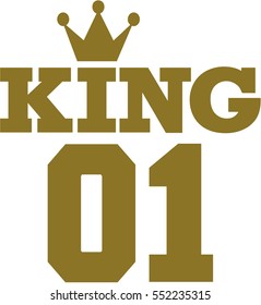 King 01 with crown