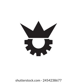king automotive logo icon design.