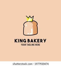 King bakery outline icon. linear style sign for mobile concept and web design. King bakery simple line vector icon. King bakery symbol, logo illustration. Pixel perfect vector graphics