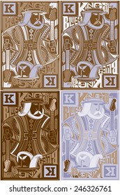 king of blues music artwork for poster