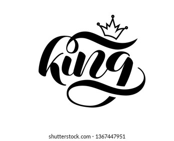 Similar Images, Stock Photos & Vectors of queen hand lettering and ...