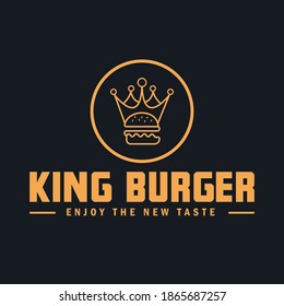 King Burger Logo - Burger logo fast food resturant