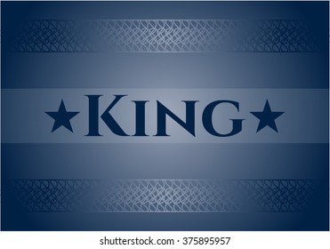 King card with nice design