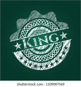 King chalk emblem
