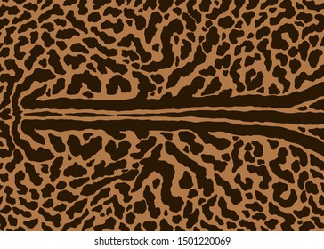 King cheetah skin pattern design. Cheetah spots print vector illustration background. Wildlife fur skin design illustration for print, web, home decor, fashion, surface, graphic design
