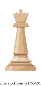 King chess icon. Vector illustration