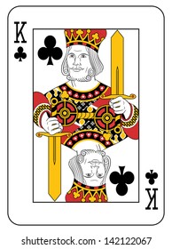 King Of Clubs. Original Design