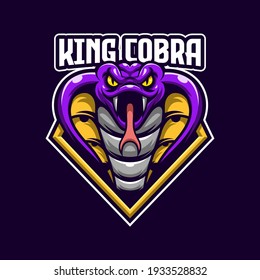 King Cobra E-sports Logo Template