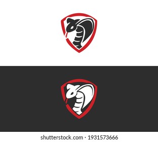 King cobra logo design eps