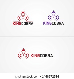 King cobra logo template for company or persoanl