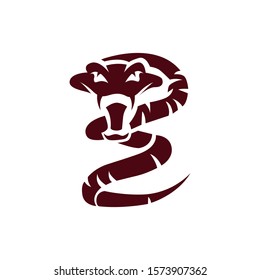 king cobra logo template design Vector illustration