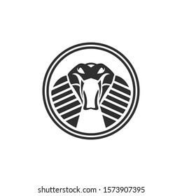 king cobra logo template design Vector illustration