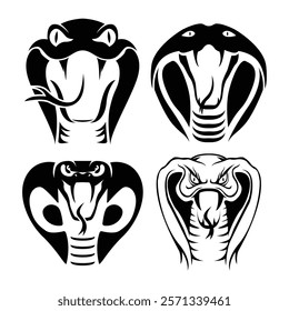 King Cobra Logo Vector Illustration