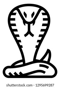 King Cobra Vector Icon