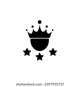 King Concept Line Icon. Einfache Elementgrafik. King Concept Umriss Symbol Design.