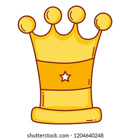 king crown cartoon
