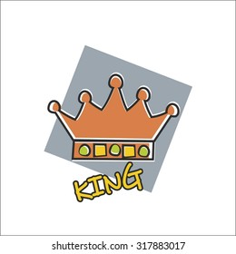 King crown clip art