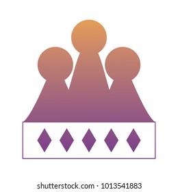King crown icon image