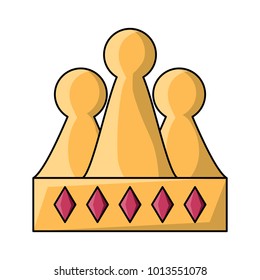 King crown icon image