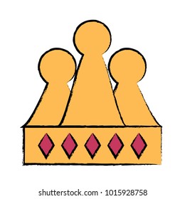 King crown icon image