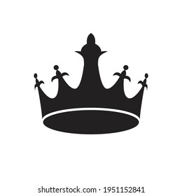 King Crown Icon Simple Sign Symbol Stock Vector (Royalty Free ...