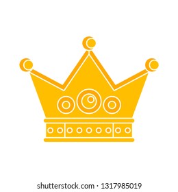 king crown illustration - vector royal, majestic. kingdom element isolated