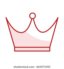 king crown isolated icon