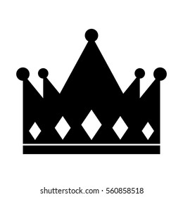 king crown isolated icon vector illustration design