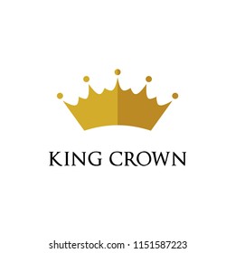 KING CROWN LOGO DESIGN TEMPLATE