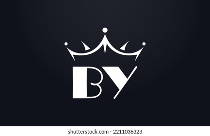 Vector de diseño del logo de la corona del rey y símbolo de la reina extra negrita