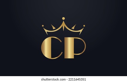 King crown logo design vector and extra bold queen symbol