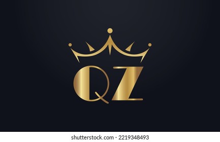 Vector de diseño del logo de la corona del rey y símbolo de la reina extra negrita