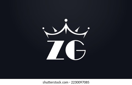 king crown logo design vector and extra bold queen symbol