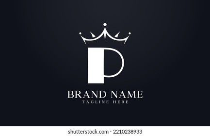 king crown logo vector and extra bold queen symbol