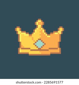 CORONA KING EN ARTE PIXEL