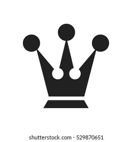 King crown simple icon