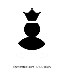 king crown simple image logo icon