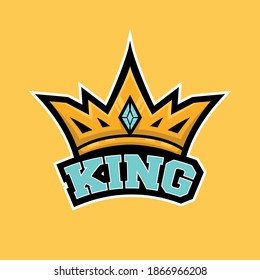 King Crown Sport Logo, King Esports Logo